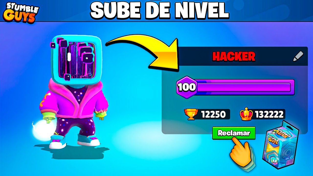 secretos de stumble guys para subir de nivel rapido